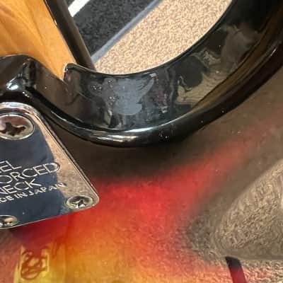 Aria Diamond 1802T 1960s - Burst Finish image 6