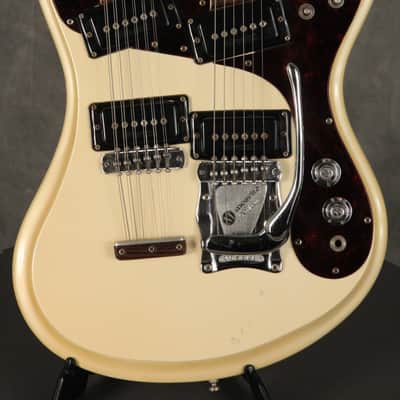 Mosrite Joe Maphis 12/6 Double Neck Rare Pearl Finish 1966 Pearl image 1