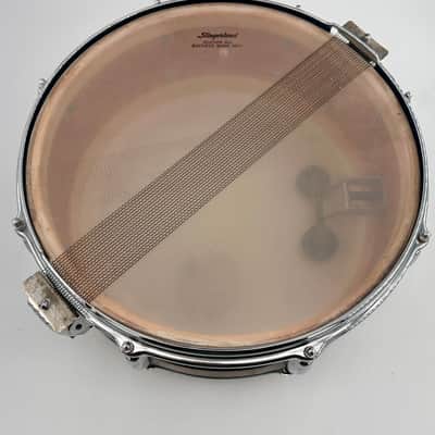 Slingerland Super Gene Krupa Radio King 5.5x14 Snare Drum 1960 - Blue Sparkling Pearl image 12