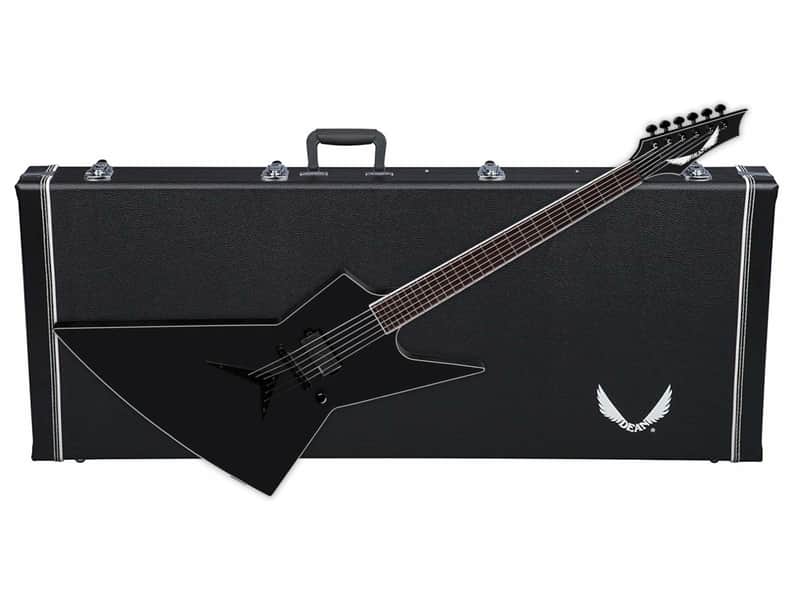 Dean Zero Select Fluence Black Satin Electric Guitar w/ CASE image 1