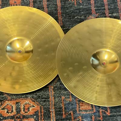 Sabian 14" SBR Hi-Hat Cymbal Pair SBR1402 Brass (Dented) image 7
