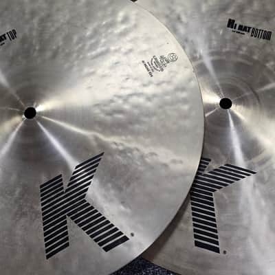 Hi Hat Cymbals 14" Zildjian K USED! RKHK060626 image 3