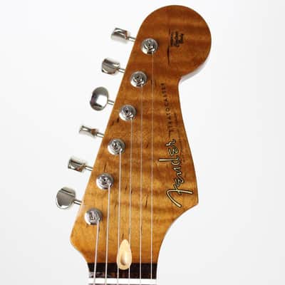 Fender Custom Shop Stratocaster NOS GT11 Aztec Gold Roasted ~MINT~ AAA Flame Maple w/ COA image 22