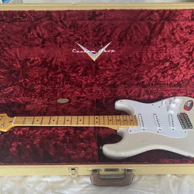 Fender Custom Shop Journeyman Relic Eric Clapton Stratocaster 2017 - Present - Aged White Blonde image 1