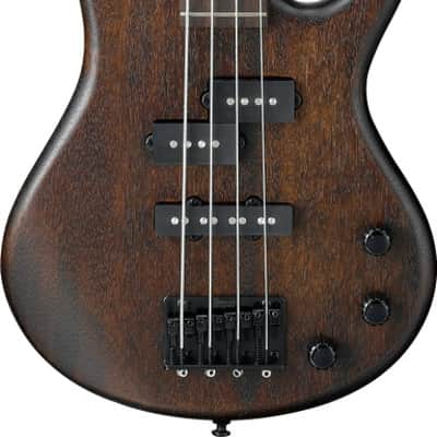 Ibanez Gio SR miKro "Short Scale" 4 String Electric Bass - Walnut Flat (GSRM20BWNF) image 2