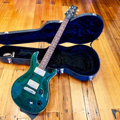 PRS McCarty - Translucent Green Flame Top image 1