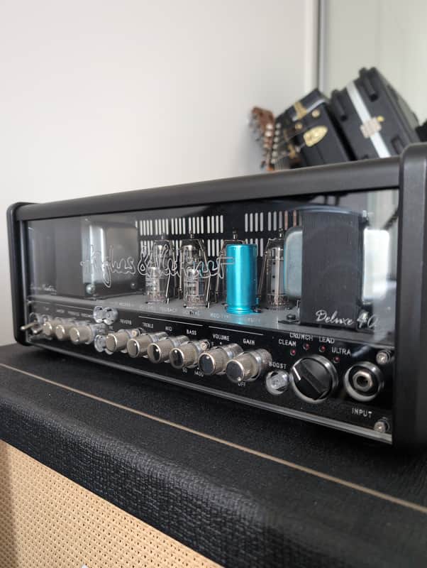 Hughes & Kettner GrandMeister Deluxe 40 4-Channel 40-Watt Guitar Amp Head 2017 - 2021 - Black image 1