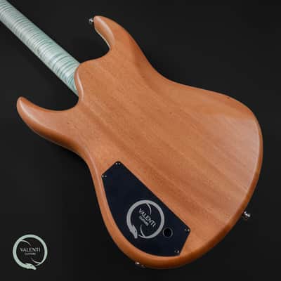 Valenti Guitars Nebula Carved #155 - Ice Blue - Ex Demo image 4