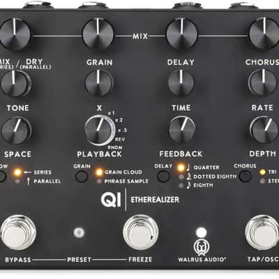 Walrus Audio Qi Etherealizer Multi-effects Pedal - Black image 2