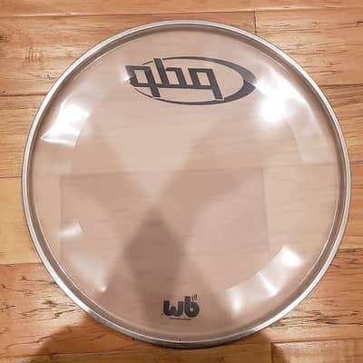 PDP 18" Logo Coated Bass Drum Head in White image 4