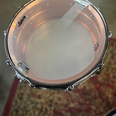 Ludwig 6.5x14 Copper Hammered Snare Drum image 4