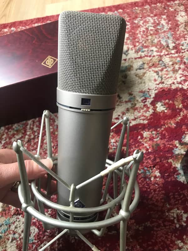 Neumann U87 AI Condenser Microphone Studio Set Nickel image 1