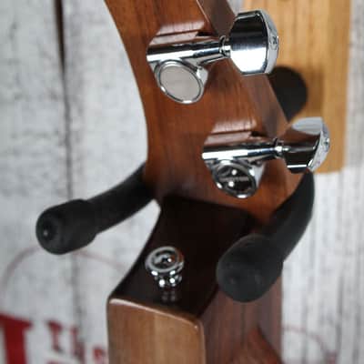 McSpadden 3 String Bass Dulcimer Flathead Hourglass Bass Dulcimer with Gig Bag image 11
