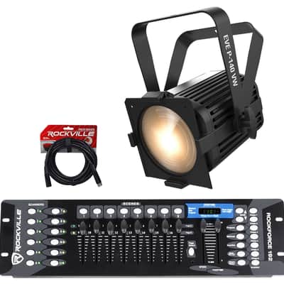 Chauvet DJ EVE P-140 VW D-Fi Variable White Wash Stage Par Light+DMX Controller image 1