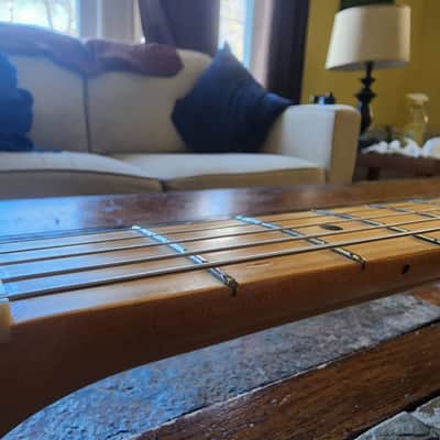 Fender Strat Std MIM SSS 2000 w/bag- blue image 10