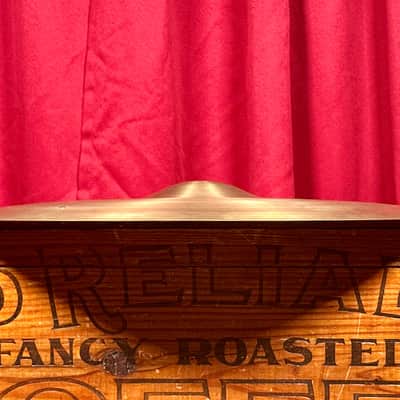 21" Zildjian A 1950s Small Stamp Sizzle Ride Cymbal 2418g *Video Demo* image 8