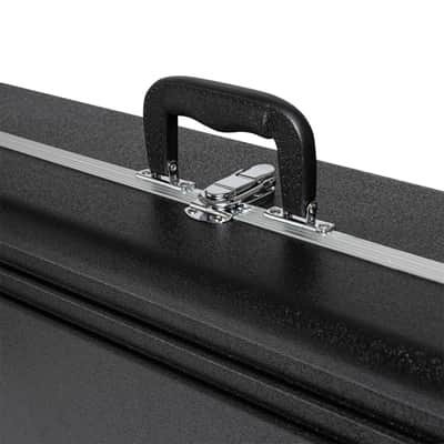 STAGG Medium Weight Black Plastic ABS Moulded Case For Tenor Saxophone Sax image 7