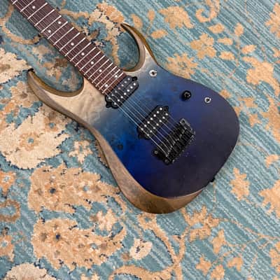 Ibanez RGD7521PB-DSF Standard 2021 - Present - Deep Seafloor Fade Flat image 9