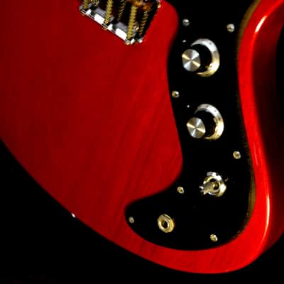 Burns LJ24 1977 Cherry Transparent.  PROTOTYPE. Extremely Rare & Collectible.  Only 25.  Handmade. image 7