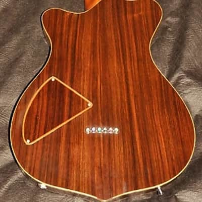 Transki Custom Hand Made  Custom Multiple Woods Pearl And Custom Skeleton image 5