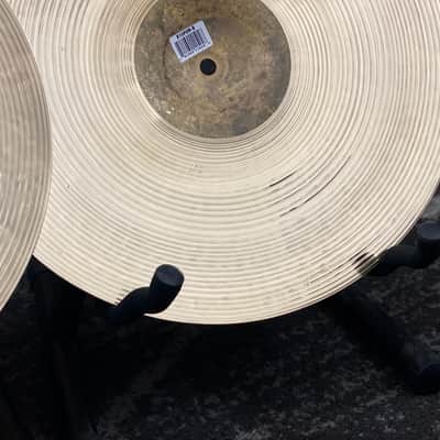 Meinl Byzance Polyphonic Brilliant 15" Hi-Hat Cymbals - Brilliant image 10