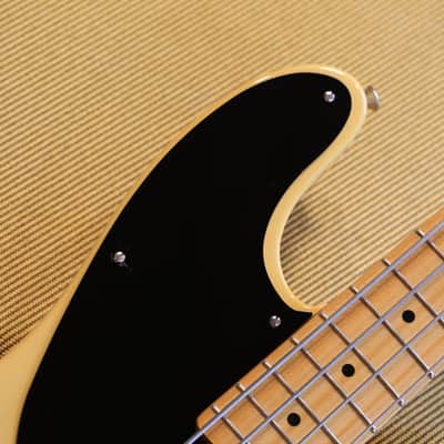 2021 Fender Custom Shop Vintage '51 Precision Bass Relic Nocaster Blonde Limited + COA OHSC image 3
