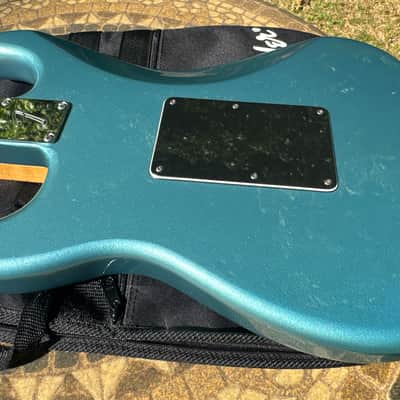 2019 Fender player Stratocaster Tidepool Blue HSS Floyd Rose image 13