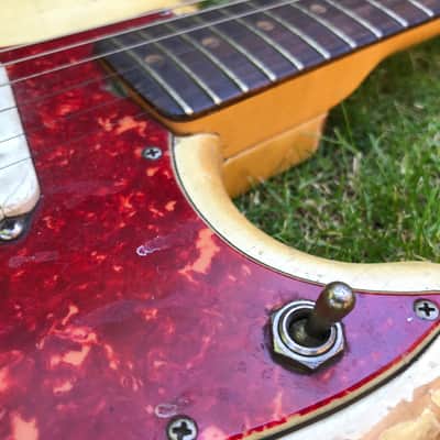 Fender Duo Sonic Owned by John Lennon, THE BEATLES 1963 Blonde image 6