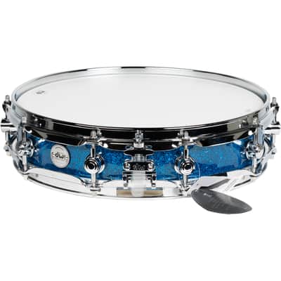 Drum Workshop Collectors Series 3.14x14 Pi Snare Drum - Blue Glass image 2