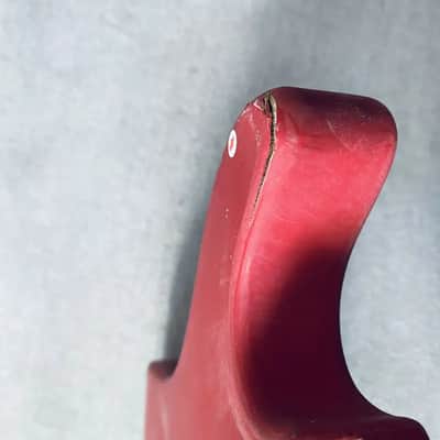 Red Basswood Mini Guitar Body DIY Project image 2