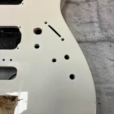 Unknown Cream Stratocaster Styled Electric Guitar Body image 2