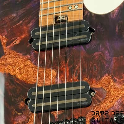 Legator Ghost X7F Multiscale Headless 7-String Electric Guitar w/ Bag - Magma image 6
