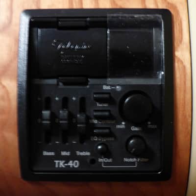 Takamine Takamine EG524SC-NS Guitar Jumbo Acoustic/Electric  Natural Satin image 11