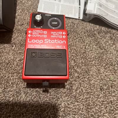 Boss RC-1 Loop Station 2014 - Present - Red image 3