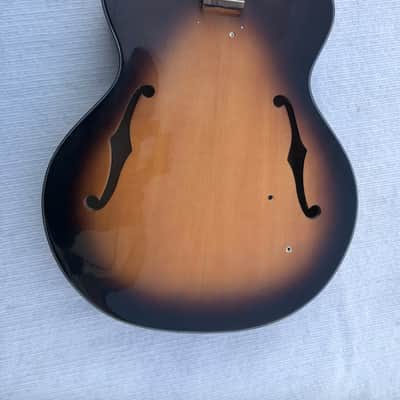 Hofner HCT-SL Hollow Body Jazz Guitar, Rosewood Fingerboard Neck image 1