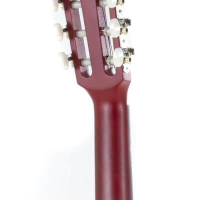 GEWA Basic Classical Guitar 1/2 Transparent Red (PS510123) image 7