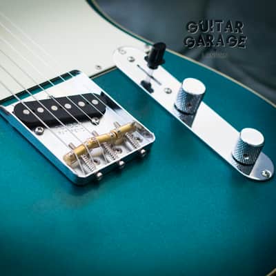 Fender Telecaster Custom Double Bound Ocean Turquoise Nitro USA neck Japan body image 7