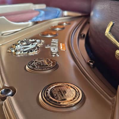 Schimmel Model 208 Limited Edition 89/250 1988 - Ebony Polish imagen 7