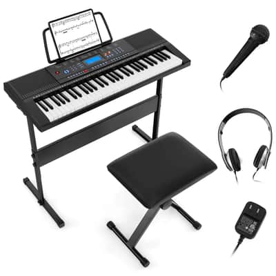 Alesis Harmony 61 MKII - Portable Keyboard w/ Stand, Seat & Headphones  BRAND NEW!