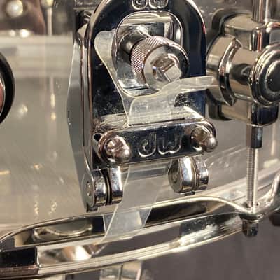 DW - 5x14" Designer Series Clear Acrylic Snare Drum 2000 image 9