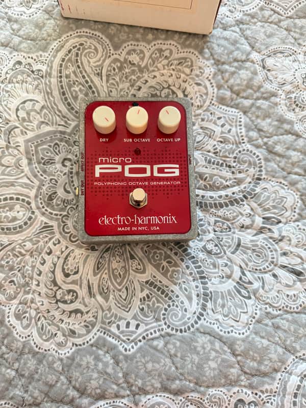 Electro-Harmonix Micro POG Polyphonic Octave Generator 2007 - Present - Red / Gray