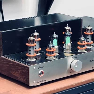 EL84 PP Rare Vintage Tube NEW Power Amplifier Warranty Bluetooth DAC Custom UA image 11