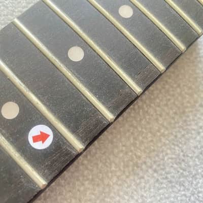 Left Hand Roasted Maple Guitar Neck, Rosewood 22 Frets Fingerboard image 11