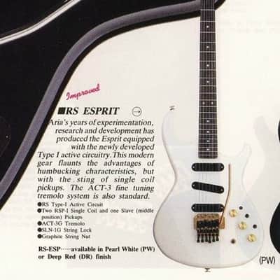 1985 Aria Pro II Esprit RS  Super Strat - Matsumoku MIJ - Yngwie Malmsteen image 21