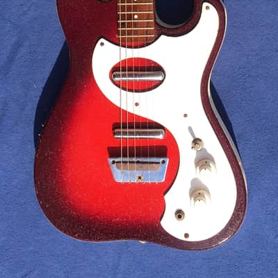 Silvertone 1457 1960 Red Sparkle image 1
