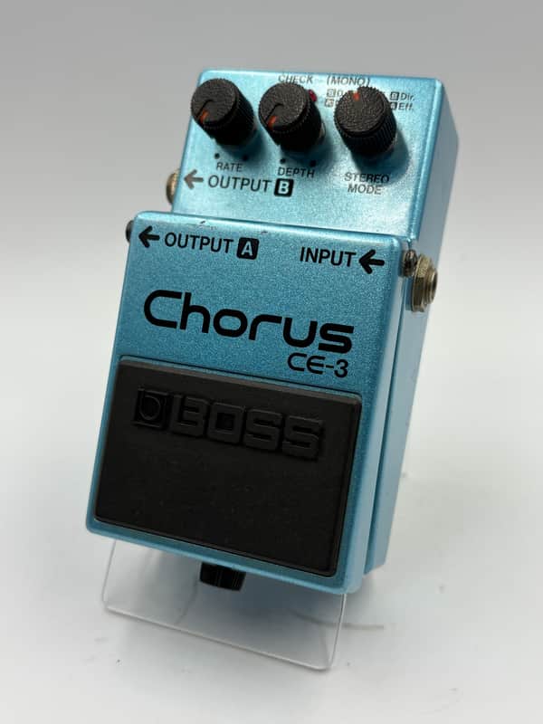 BOSS CE-3 Chorus Green Label '87 Vintage MIJ Guitar Effect Pedal Made in Japan image 1