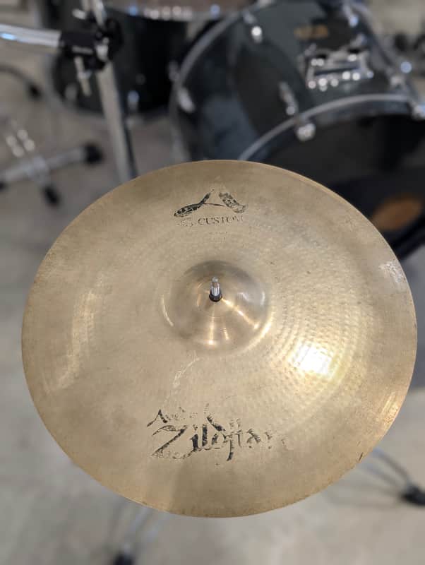 Zildjian 16" A Custom Crash Cymbal 1991 - Present - Brilliant image 1
