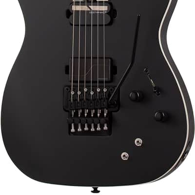 Schecter PT FR-S SLS Elite Evil Twin Satin Black image 1