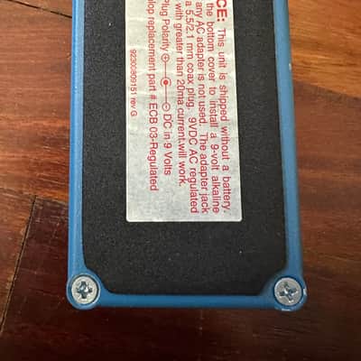MXR M103 Script Blue Box Reissue 2000s - Blue image 3