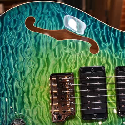 PRS Private Stock Special Semi-Hollow Gothic - Laguna Glow #10568 image 5